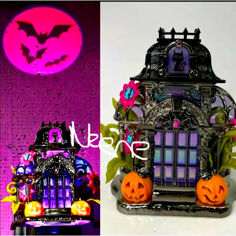 HAUNTED HOUSE CONSERVATORY NIGHTLIGHT PROJECTOR CHECK OUT PHOTOS